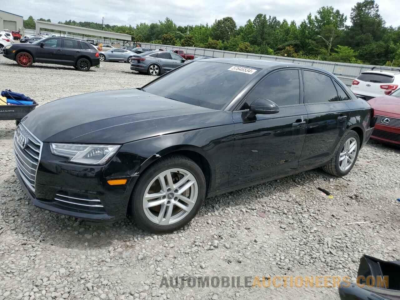 WAUGNAF45HN058827 AUDI A4 2017