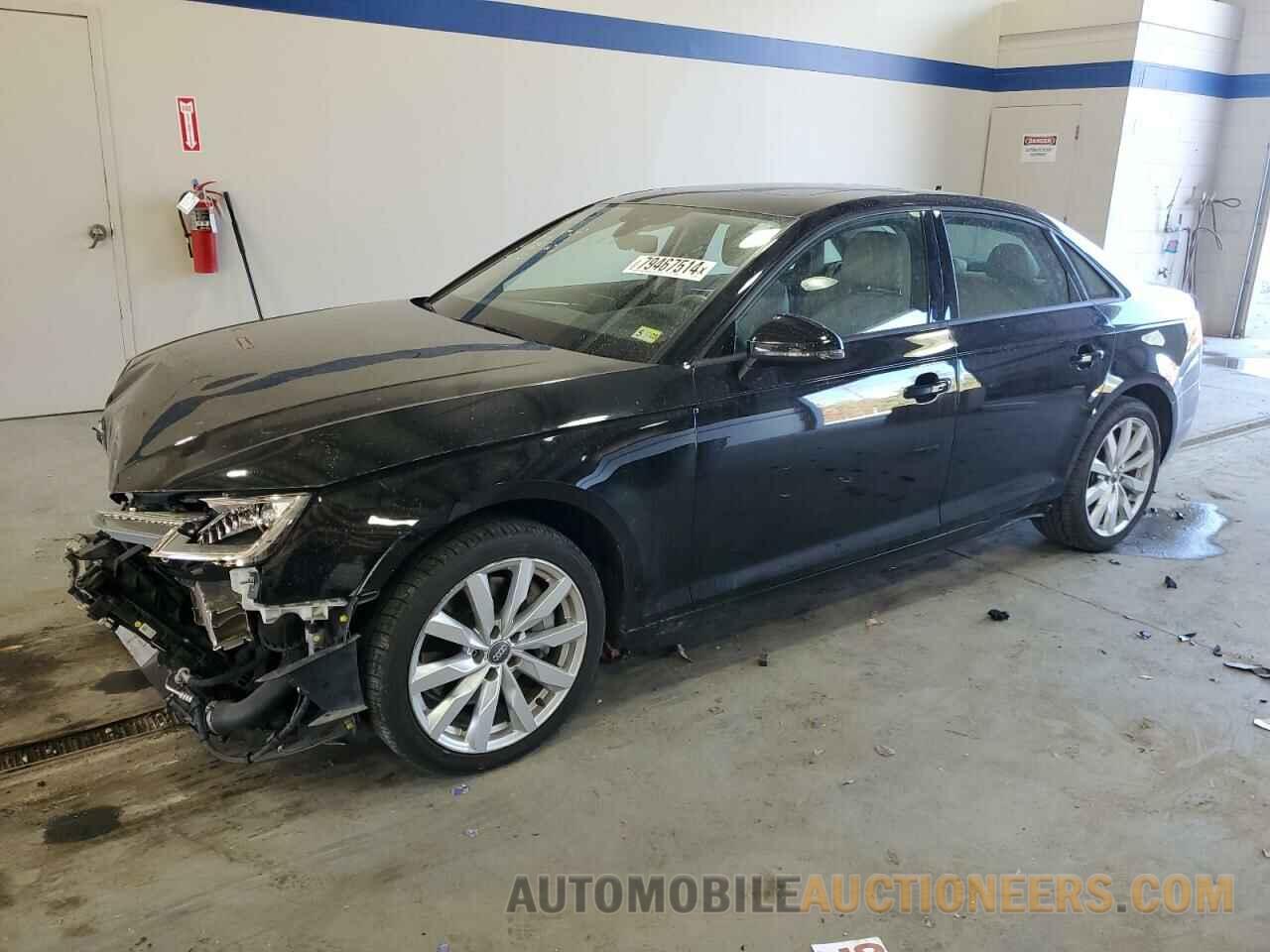 WAUGNAF46HN004839 AUDI A4 2017