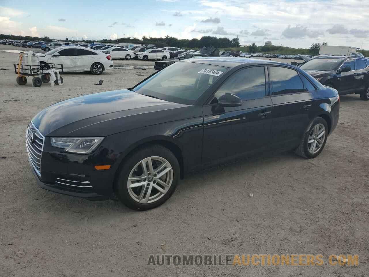 WAUGNAF46HN008471 AUDI A4 2017