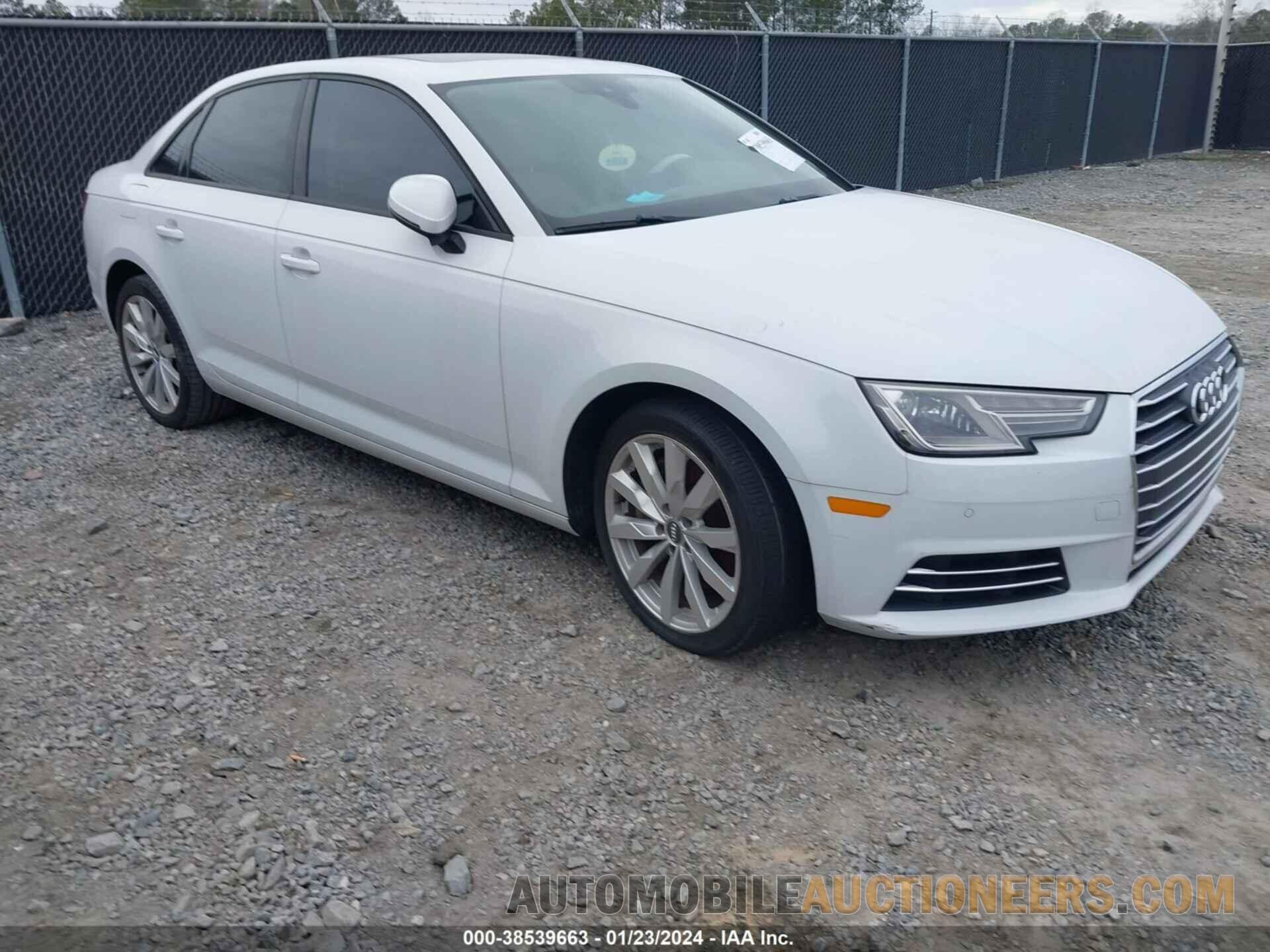 WAUGNAF46HN018045 AUDI A4 2017