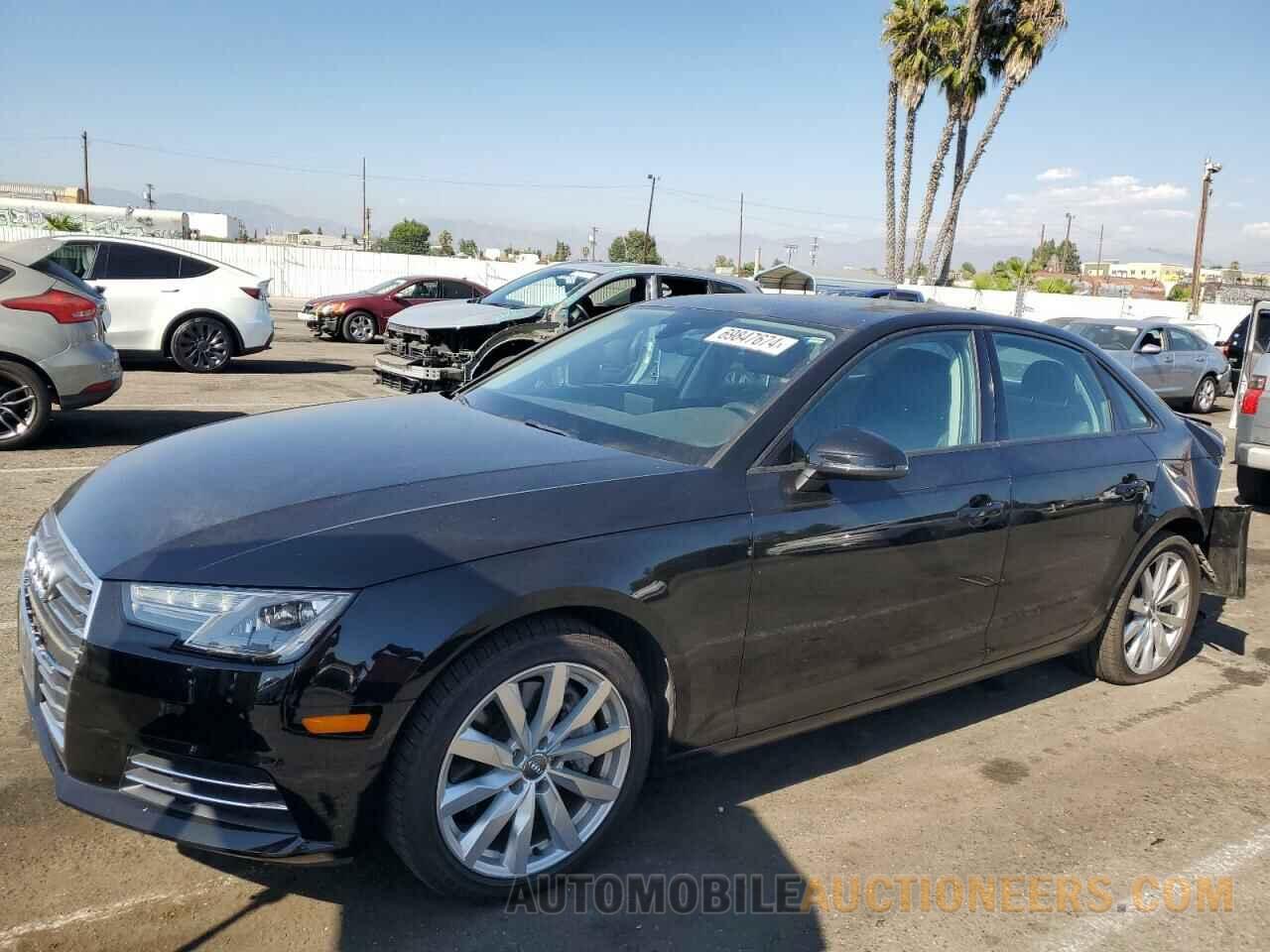 WAUGNAF46HN020331 AUDI A4 2017