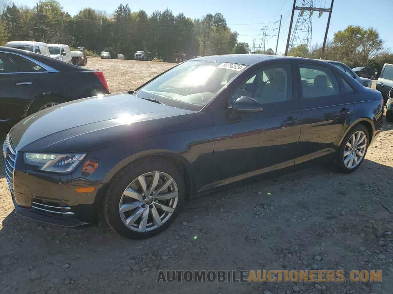 WAUGNAF46HN024217 AUDI A4 2017