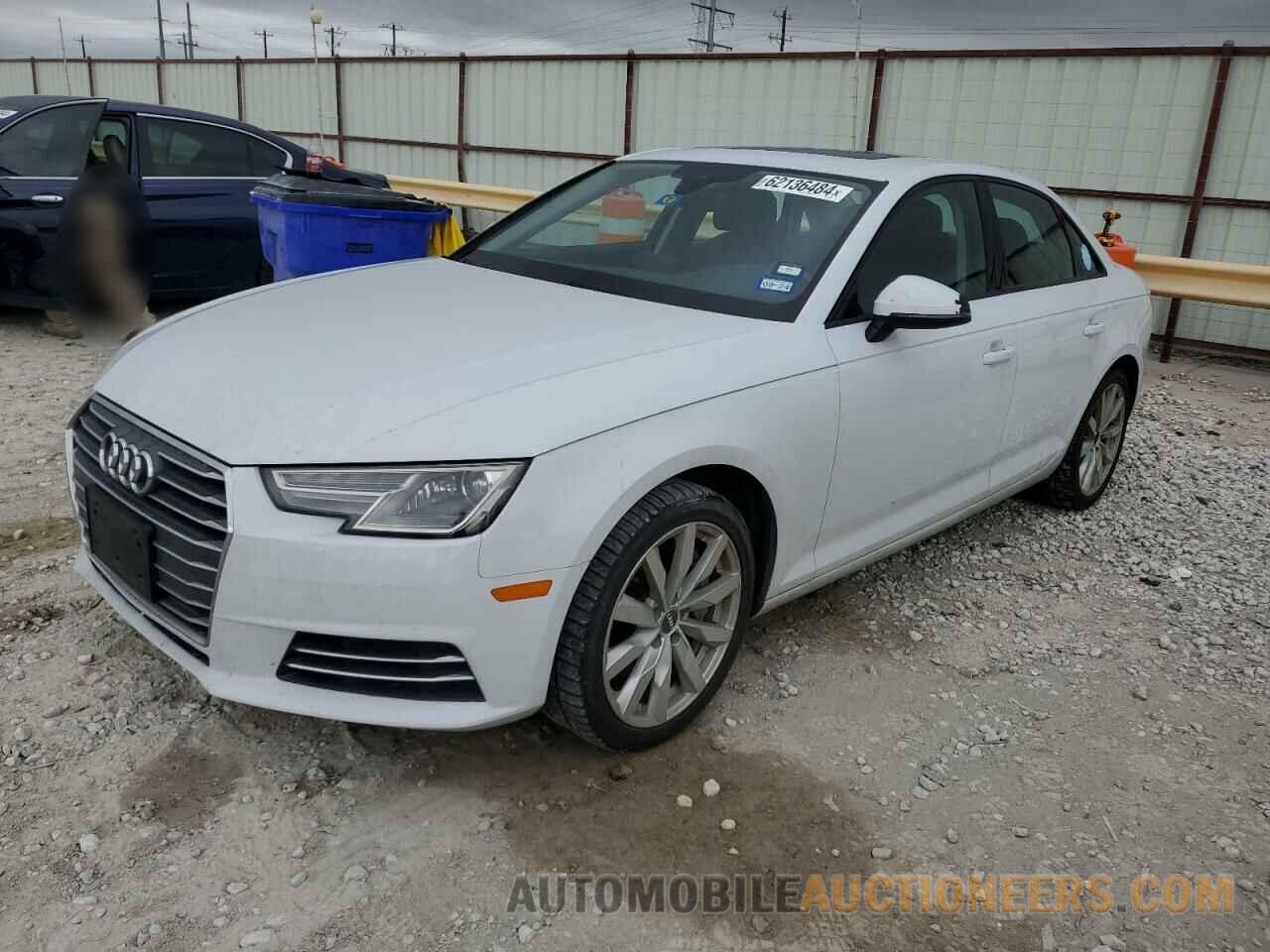 WAUGNAF46HN038702 AUDI A4 2017