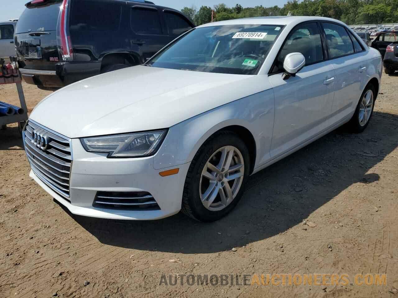 WAUGNAF46HN056357 AUDI A4 2017