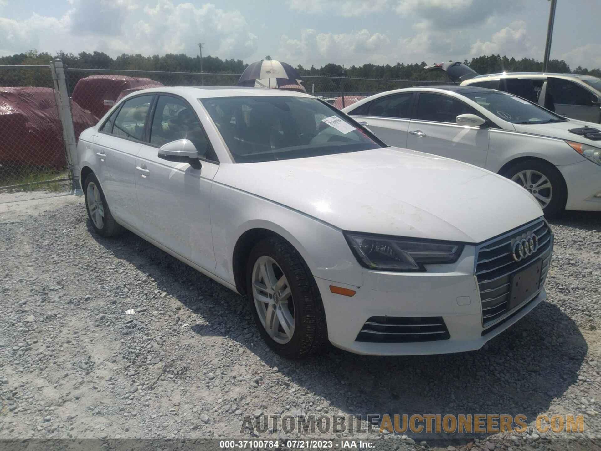 WAUGNAF46HN058660 AUDI A4 2017