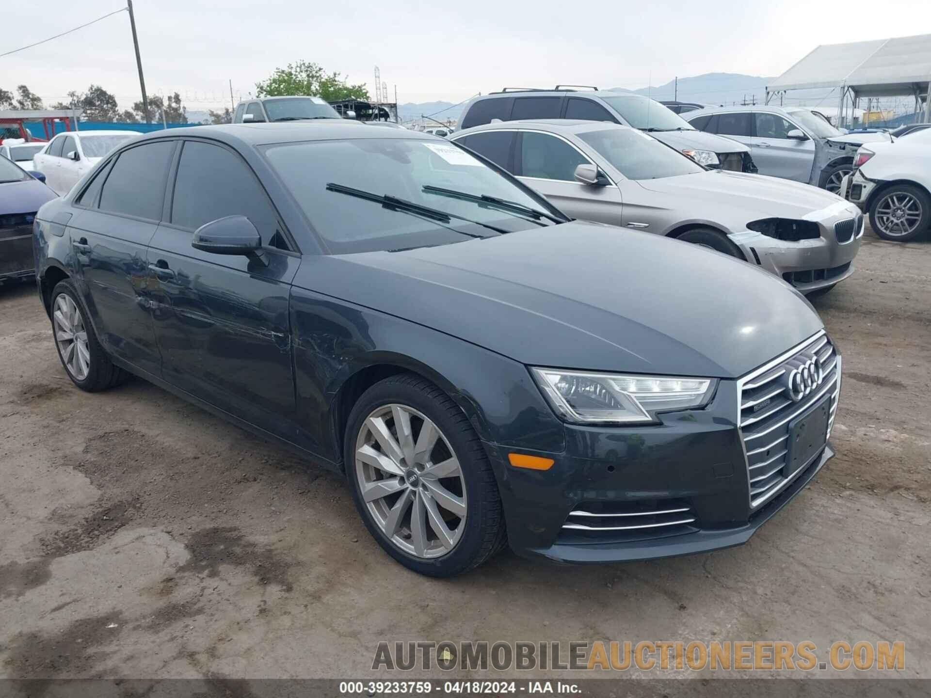 WAUGNAF47HN004901 AUDI A4 2017