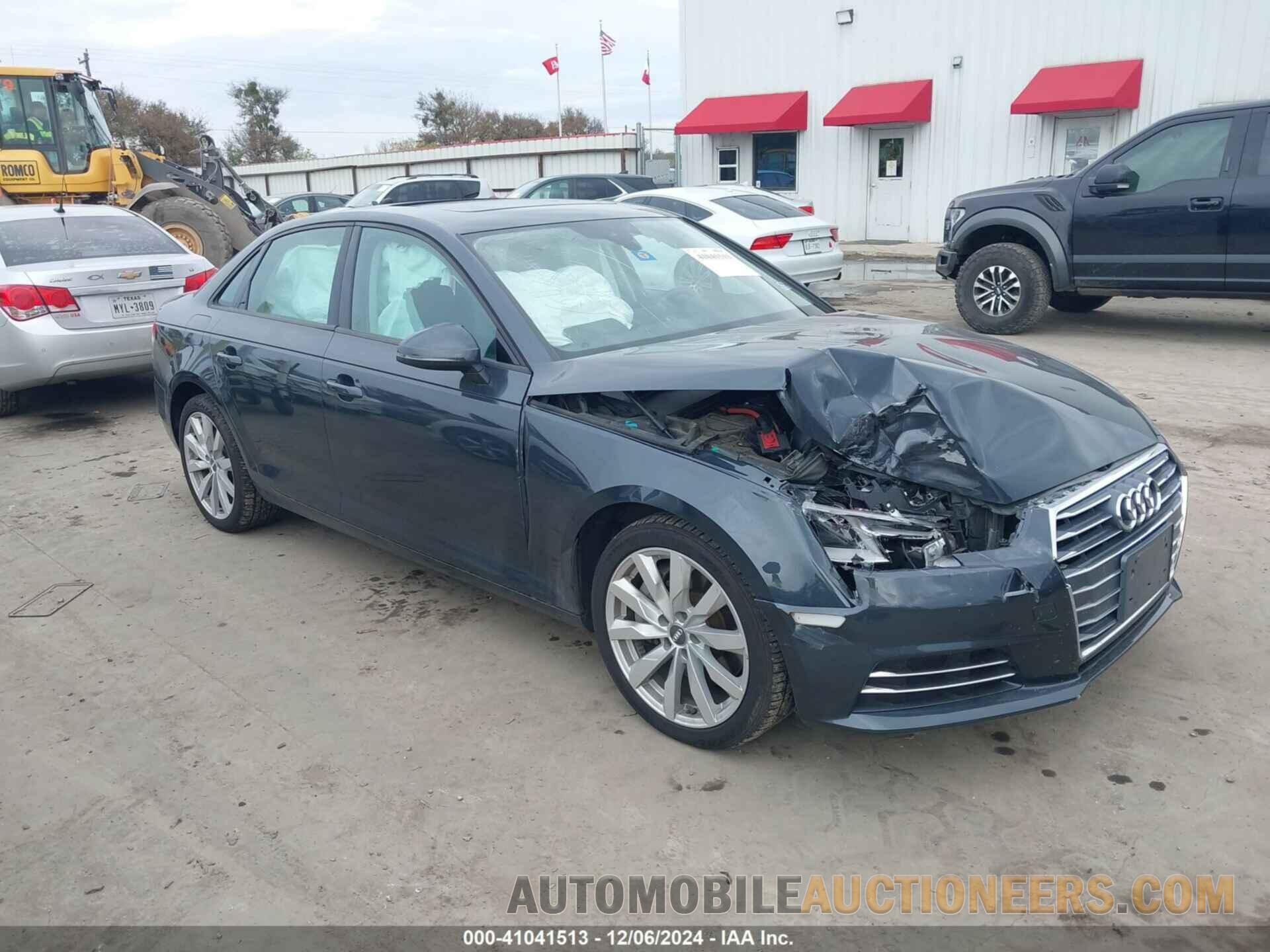 WAUGNAF47HN024632 AUDI A4 2017