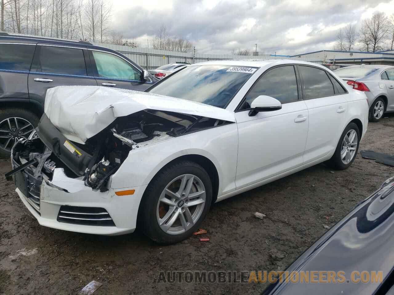 WAUGNAF47HN037106 AUDI A4 2017