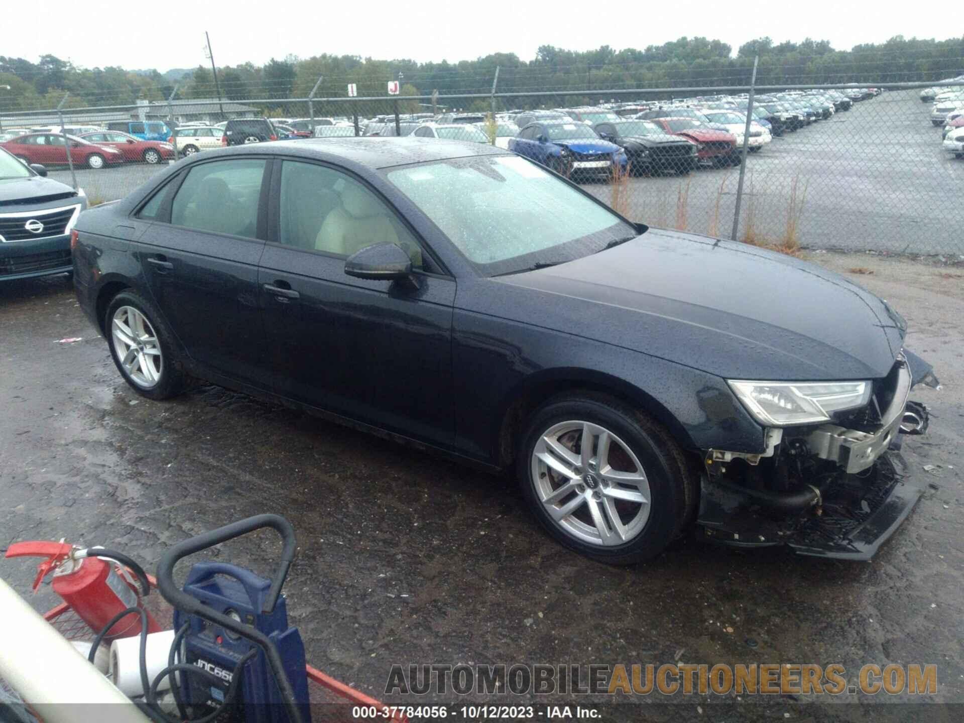 WAUGNAF47HN051605 AUDI A4 2017