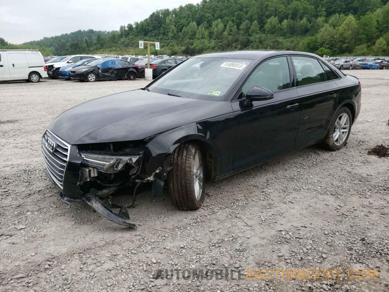 WAUGNAF47HN057890 AUDI A4 2017