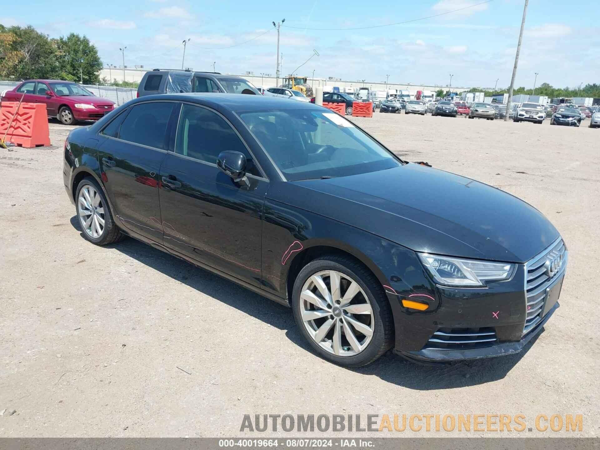 WAUGNAF48HN003269 AUDI A4 2017