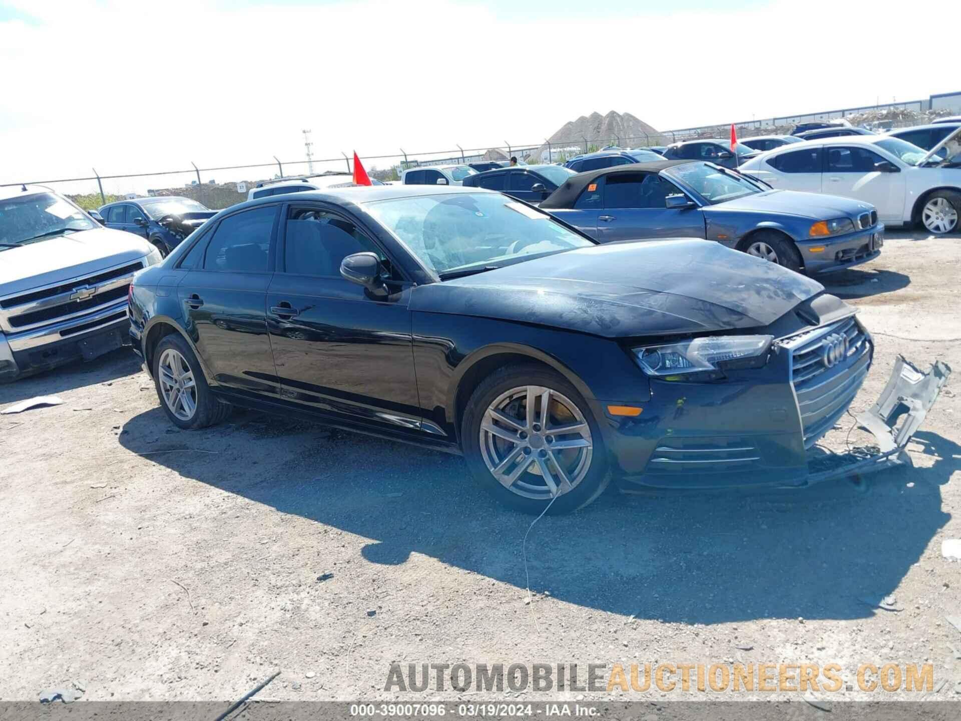 WAUGNAF48HN011596 AUDI A4 2017