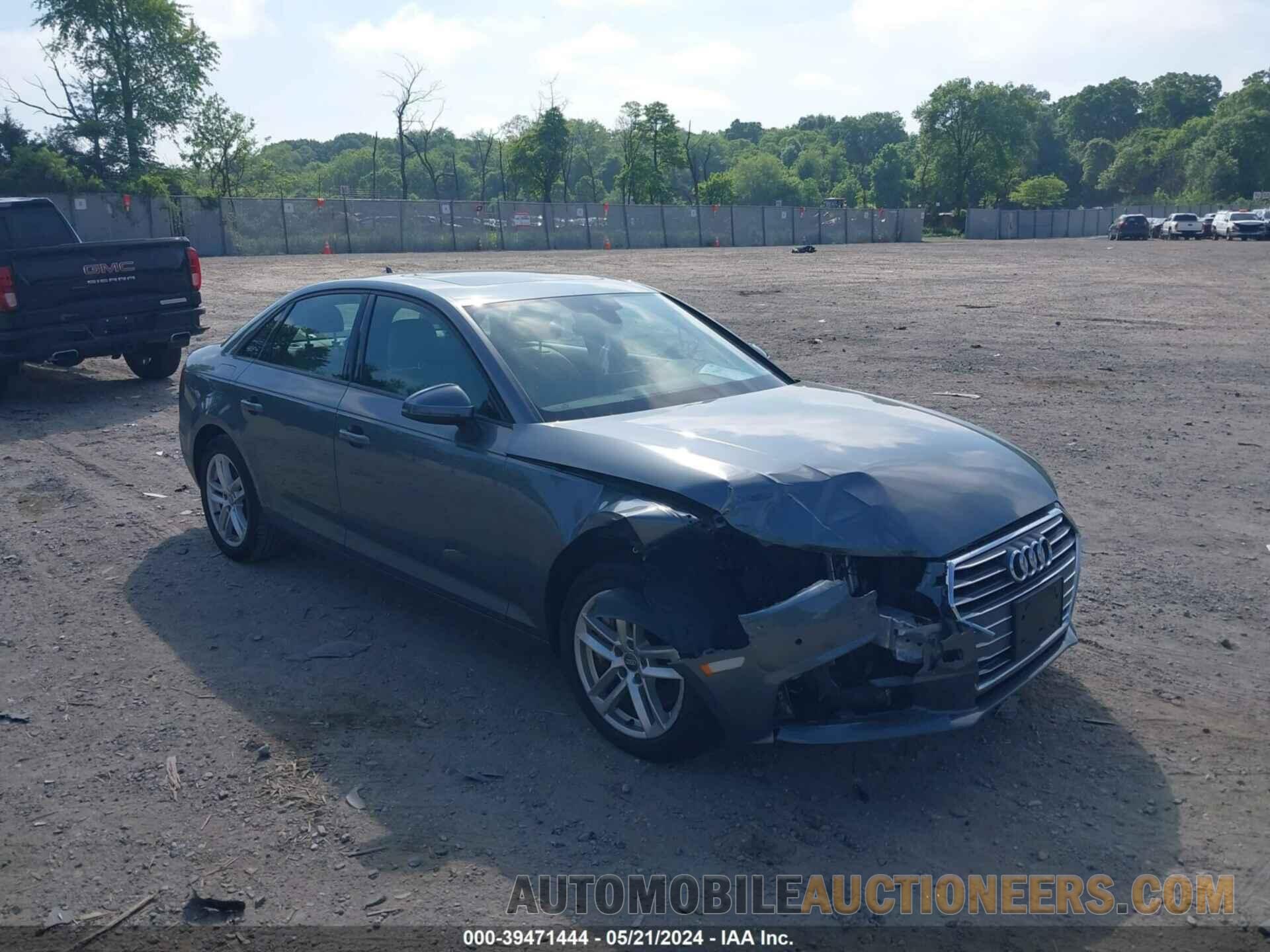 WAUGNAF48HN014983 AUDI A4 2017