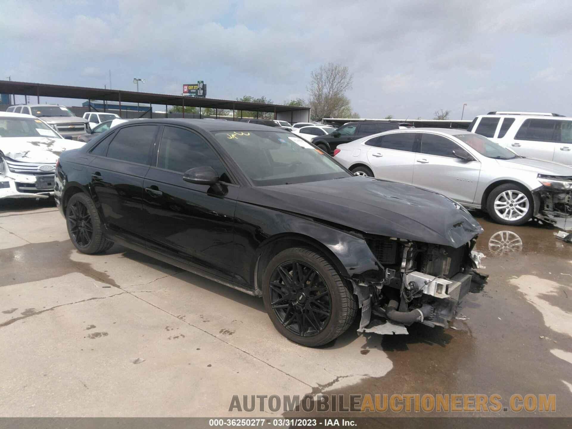 WAUGNAF48HN018189 AUDI A4 2017