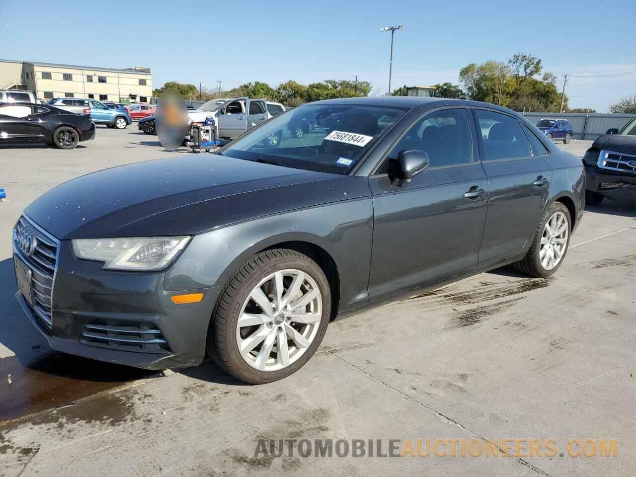 WAUGNAF48HN024199 AUDI A4 2017