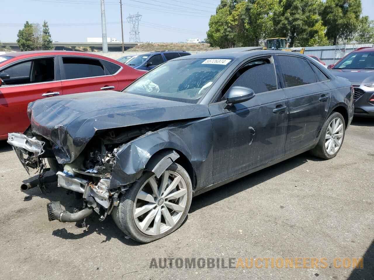 WAUGNAF48HN027748 AUDI A4 2017