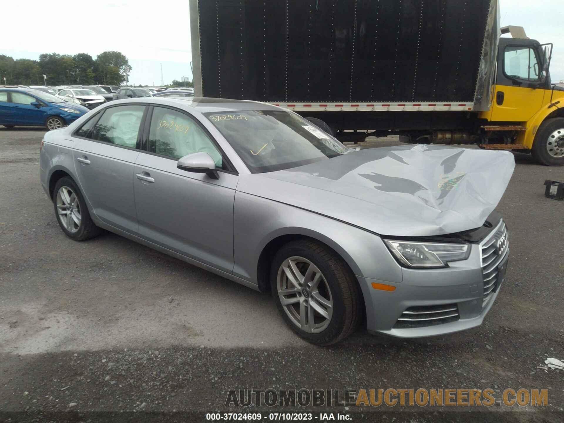 WAUGNAF48HN049927 AUDI A4 2017