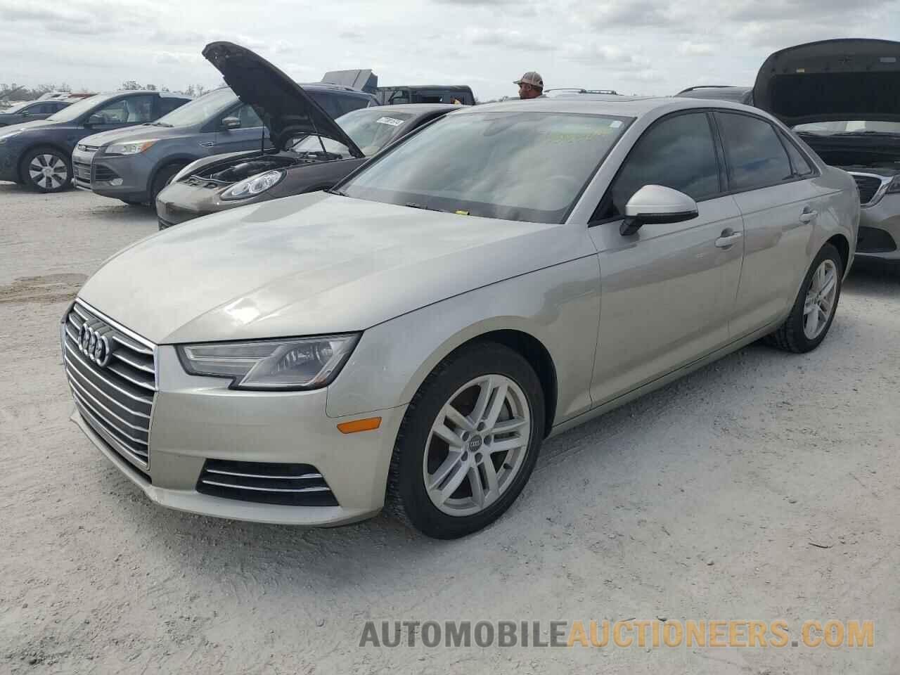 WAUGNAF48HN052570 AUDI A4 2017