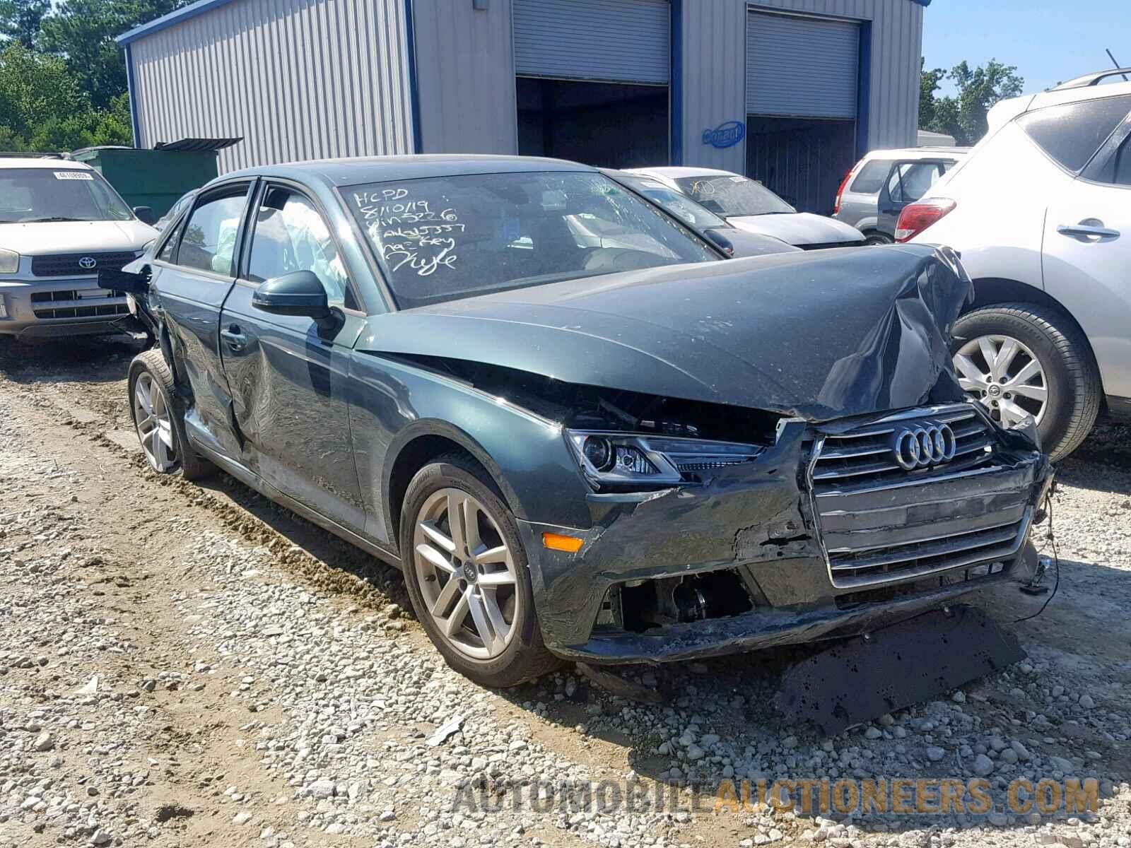 WAUGNAF48HN055226 AUDI A4 2017