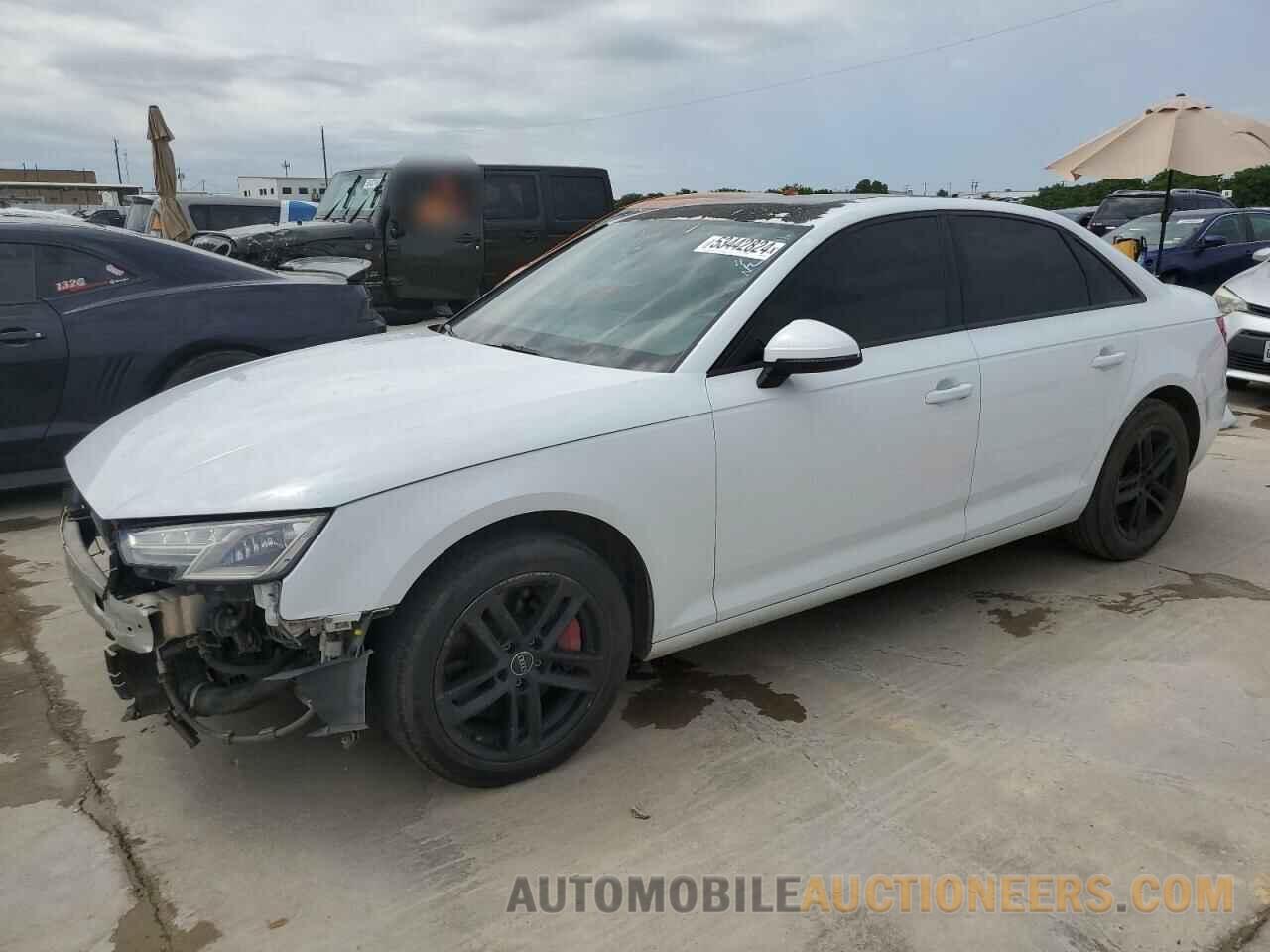 WAUGNAF48HN055954 AUDI A4 2017