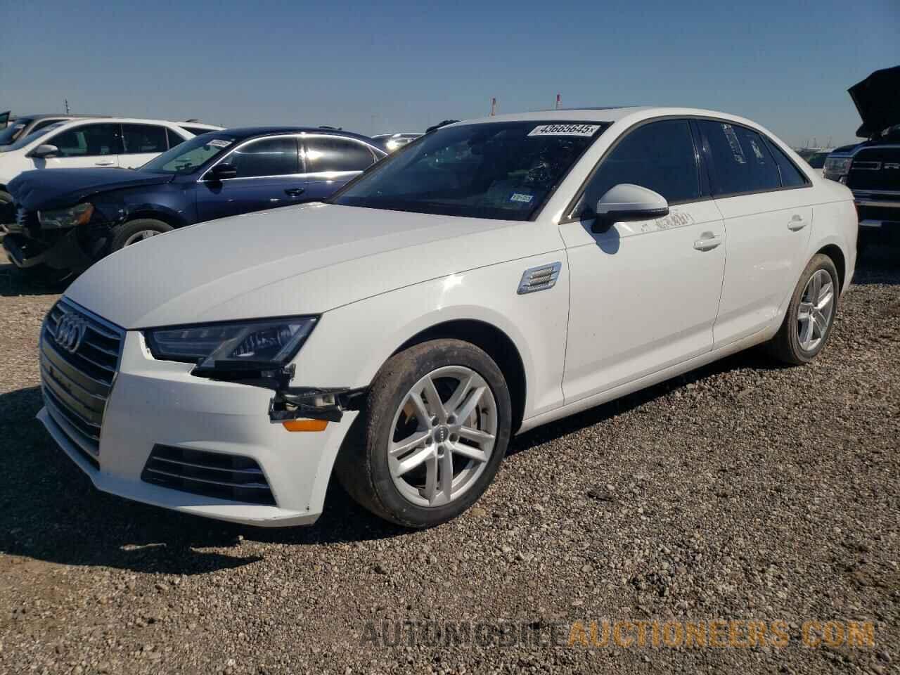 WAUGNAF48HN056764 AUDI A4 2017