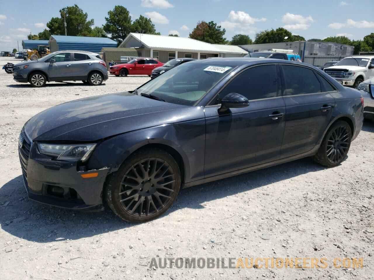 WAUGNAF48HN057929 AUDI A4 2017