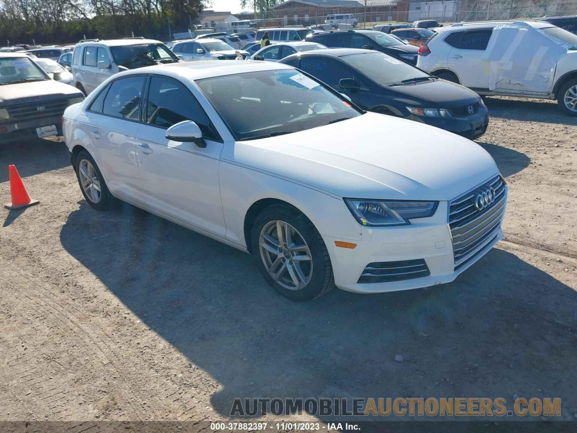 WAUGNAF48HN058143 AUDI A4 2017