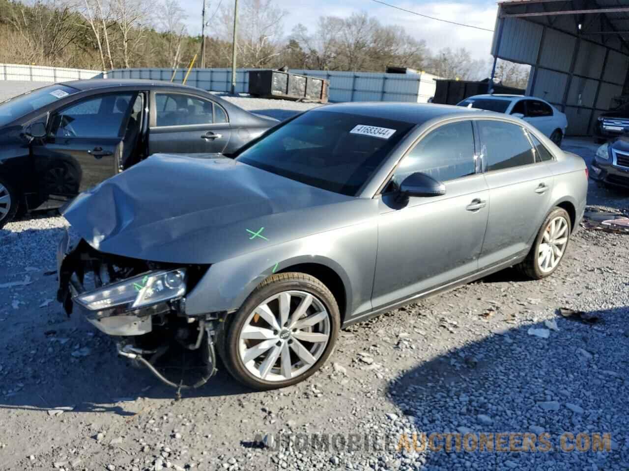 WAUGNAF49HN009288 AUDI A4 2017