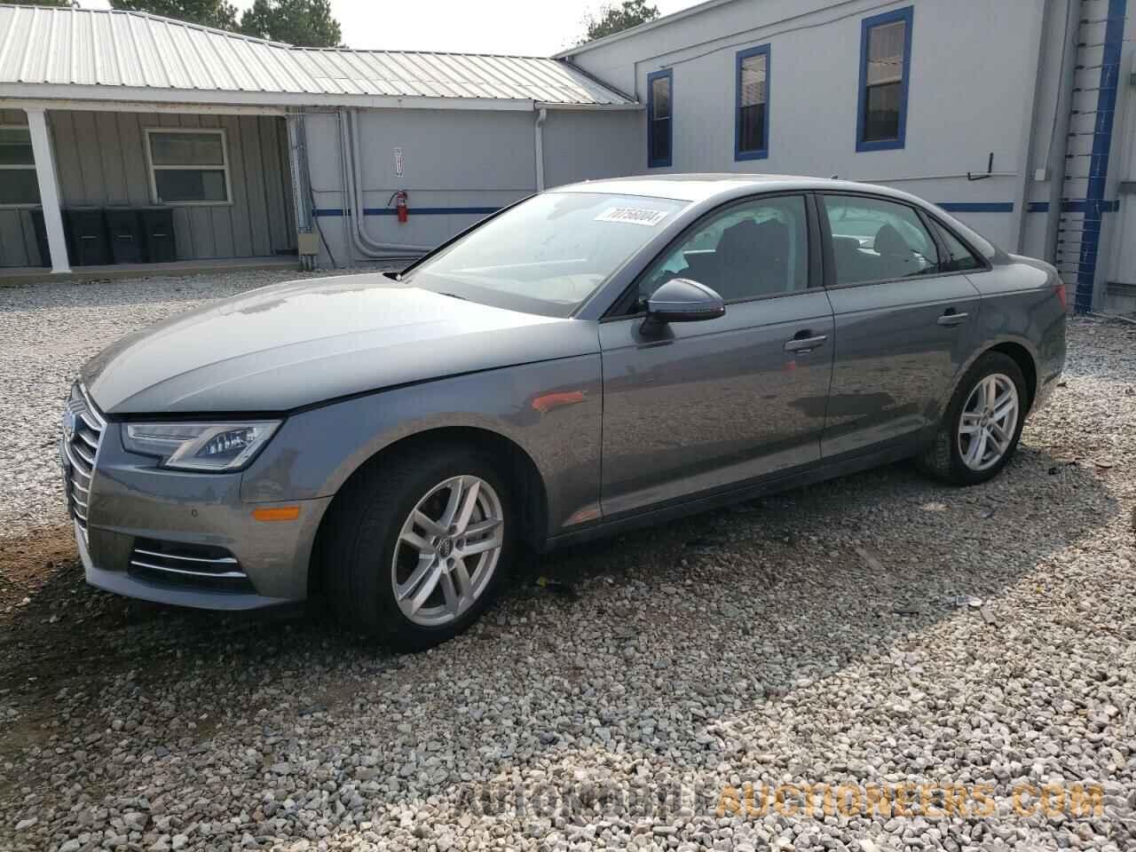 WAUGNAF49HN013177 AUDI A4 2017