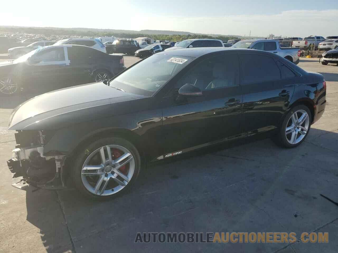 WAUGNAF49HN057809 AUDI A4 2017