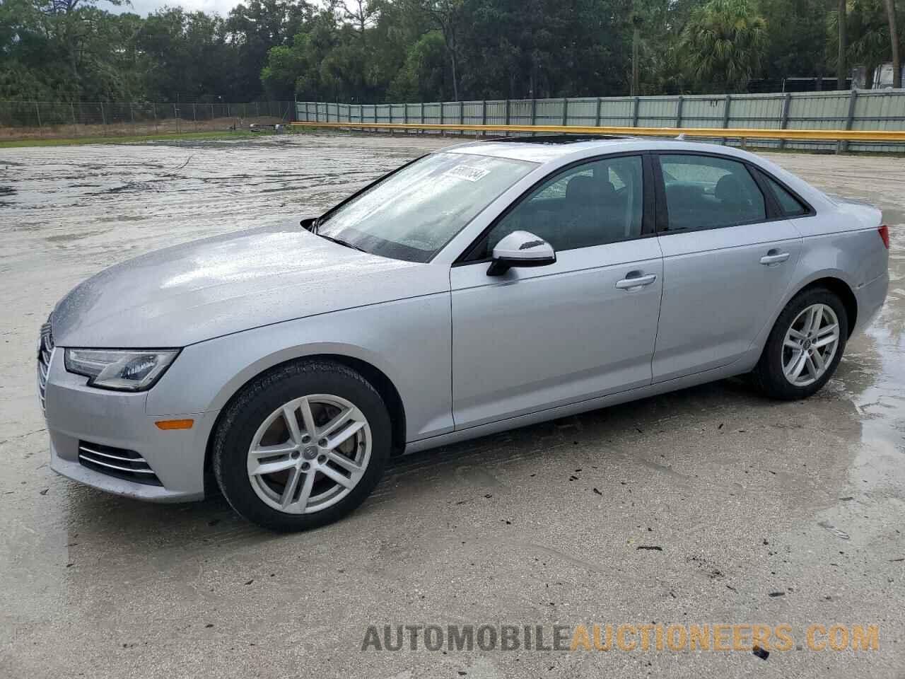 WAUGNAF49HN058233 AUDI A4 2017