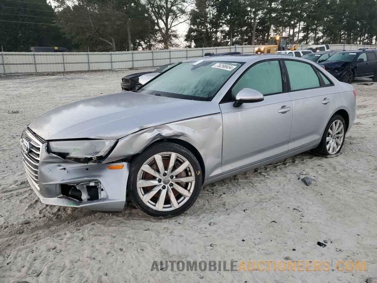 WAUGNAF4XHN000390 AUDI A4 2017