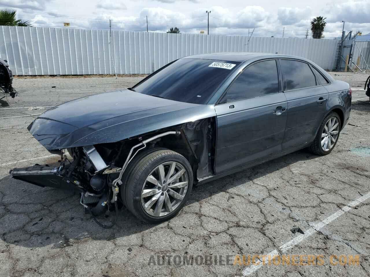 WAUGNAF4XHN013673 AUDI A4 2017