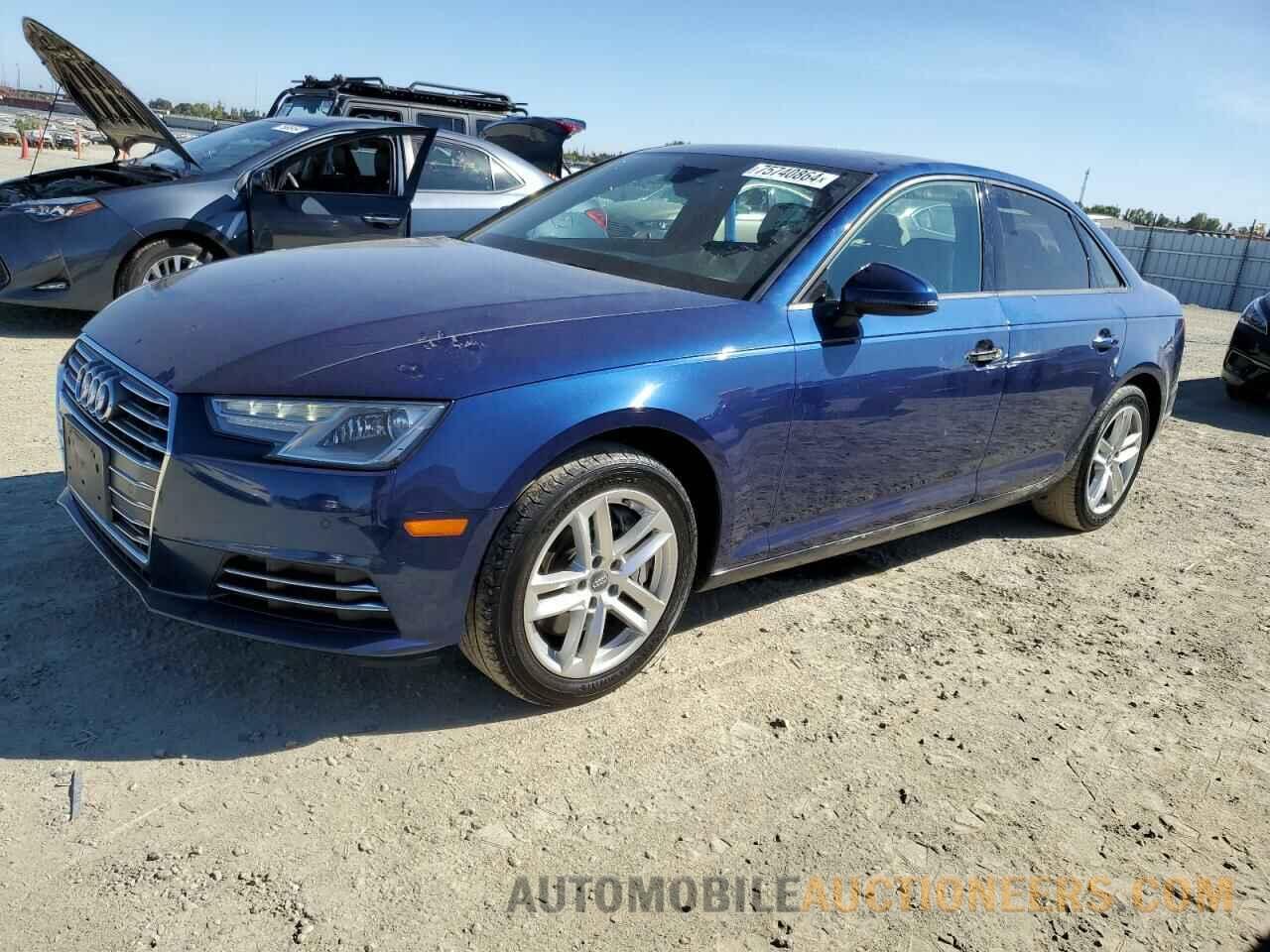 WAUGNAF4XHN016427 AUDI A4 2017