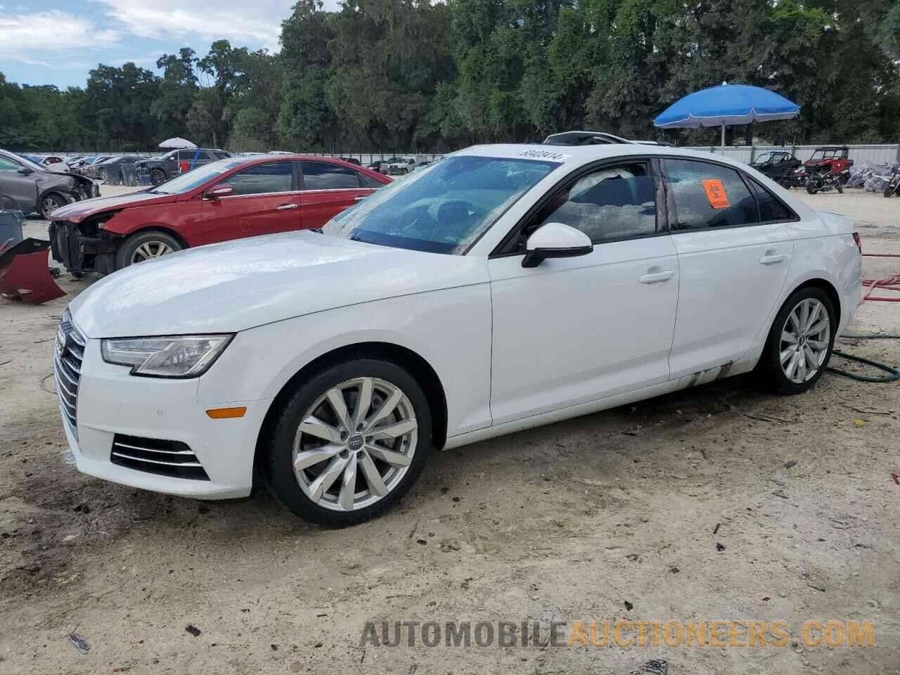 WAUGNAF4XHN019019 AUDI A4 2017