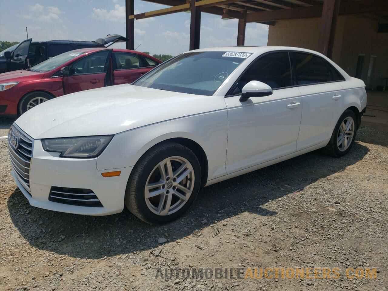 WAUGNAF4XHN022194 AUDI A4 2017