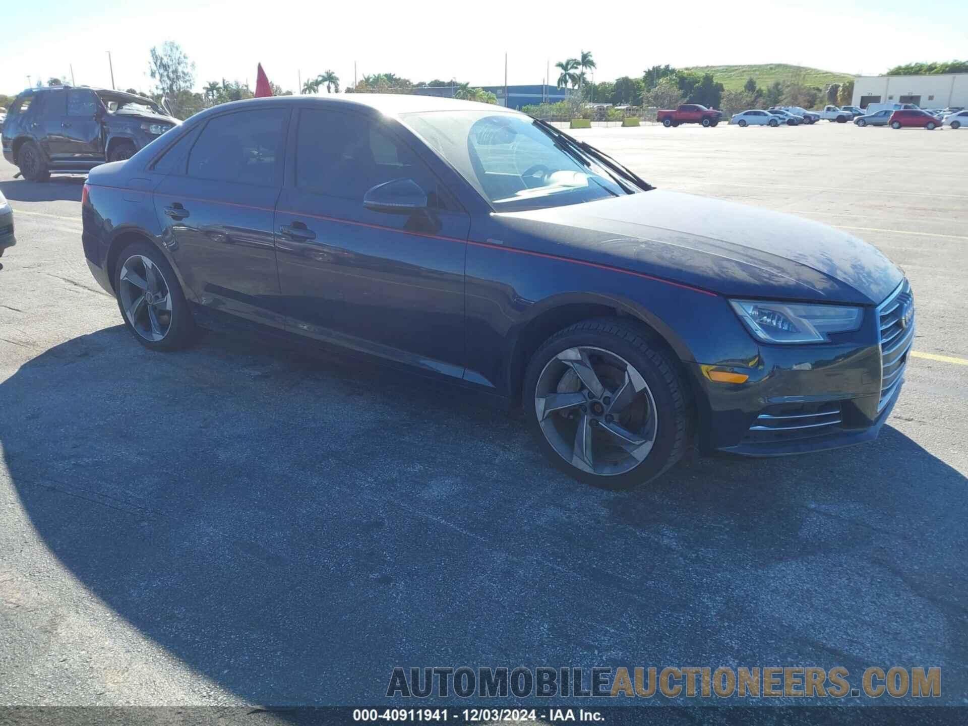 WAUGNAF4XHN025421 AUDI A4 2017