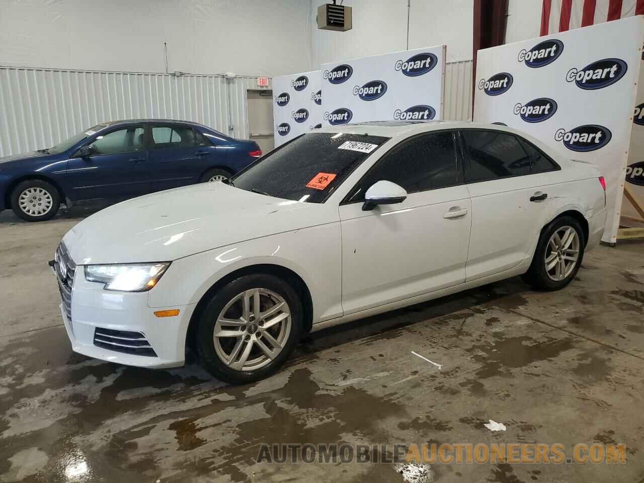 WAUGNAF4XHN036841 AUDI A4 2017