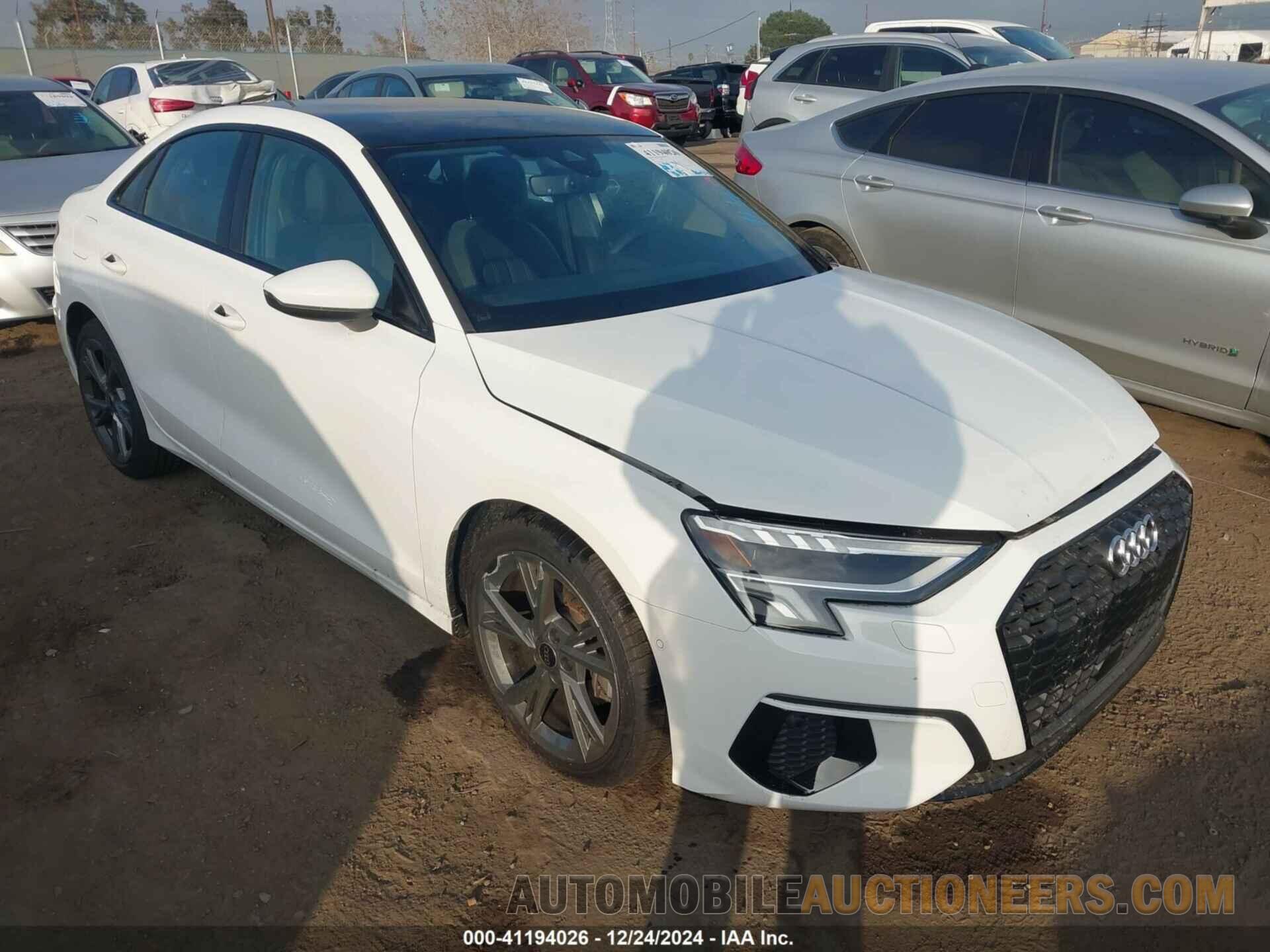 WAUGUDGYXRA134735 AUDI A3 2024