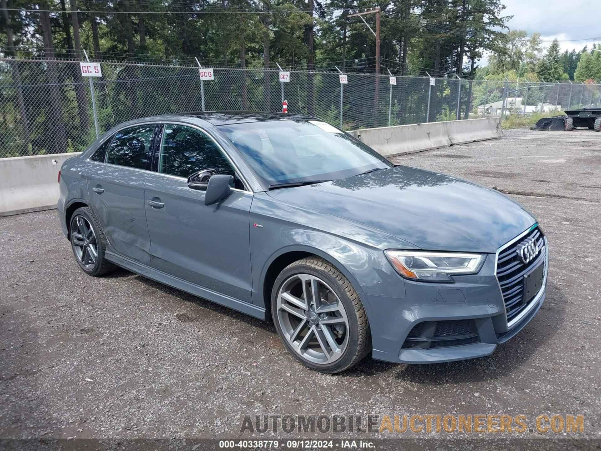 WAUGUGFF2KA102188 AUDI A3 2019