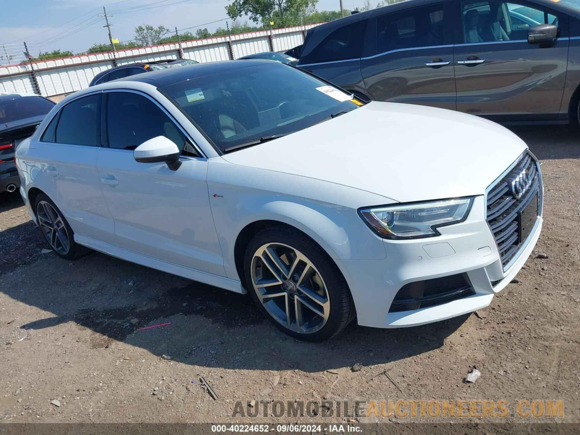 WAUGUGFF3H1032998 AUDI A3 2017