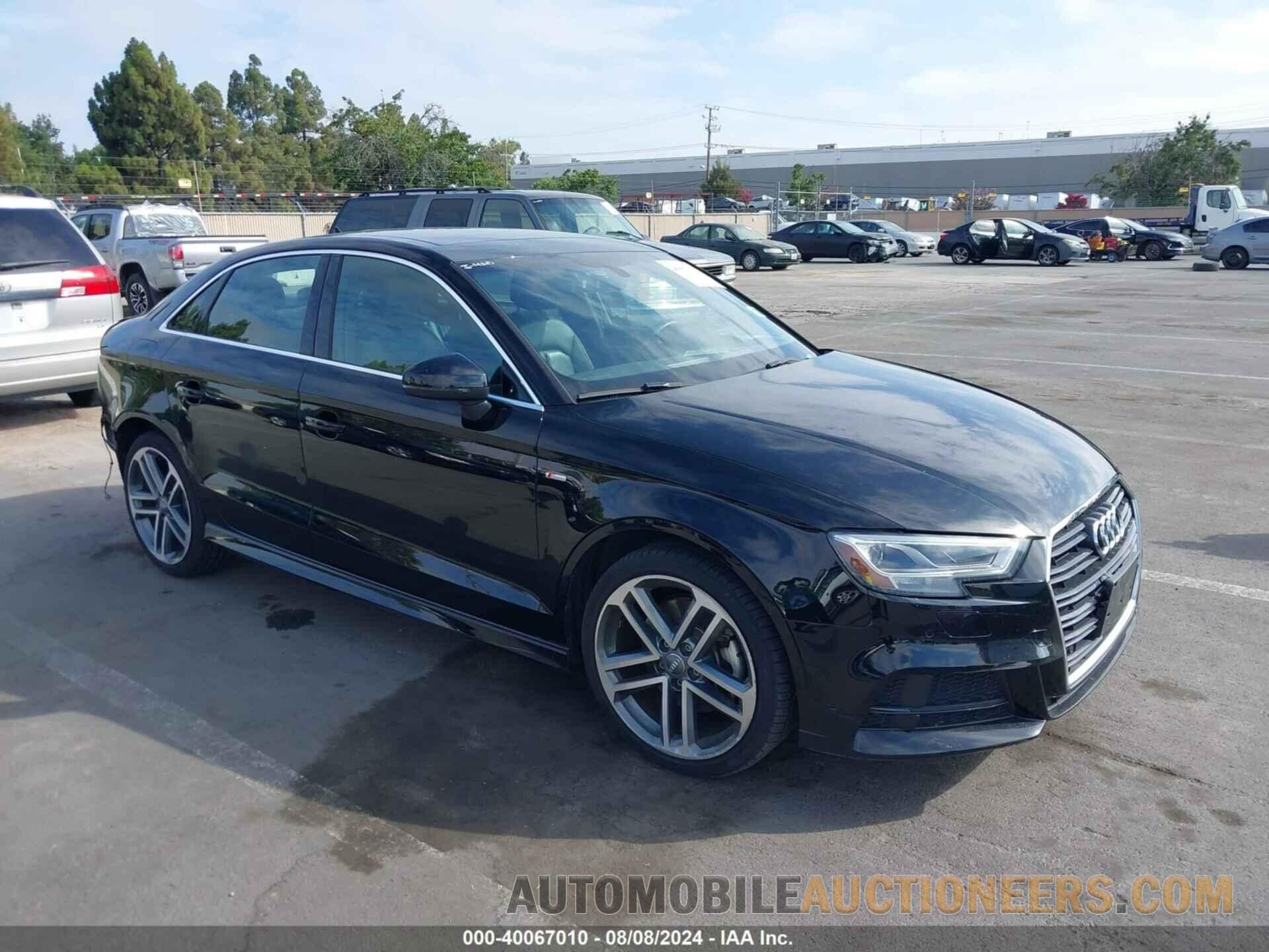 WAUGUGFFXK1010908 AUDI A3 2019