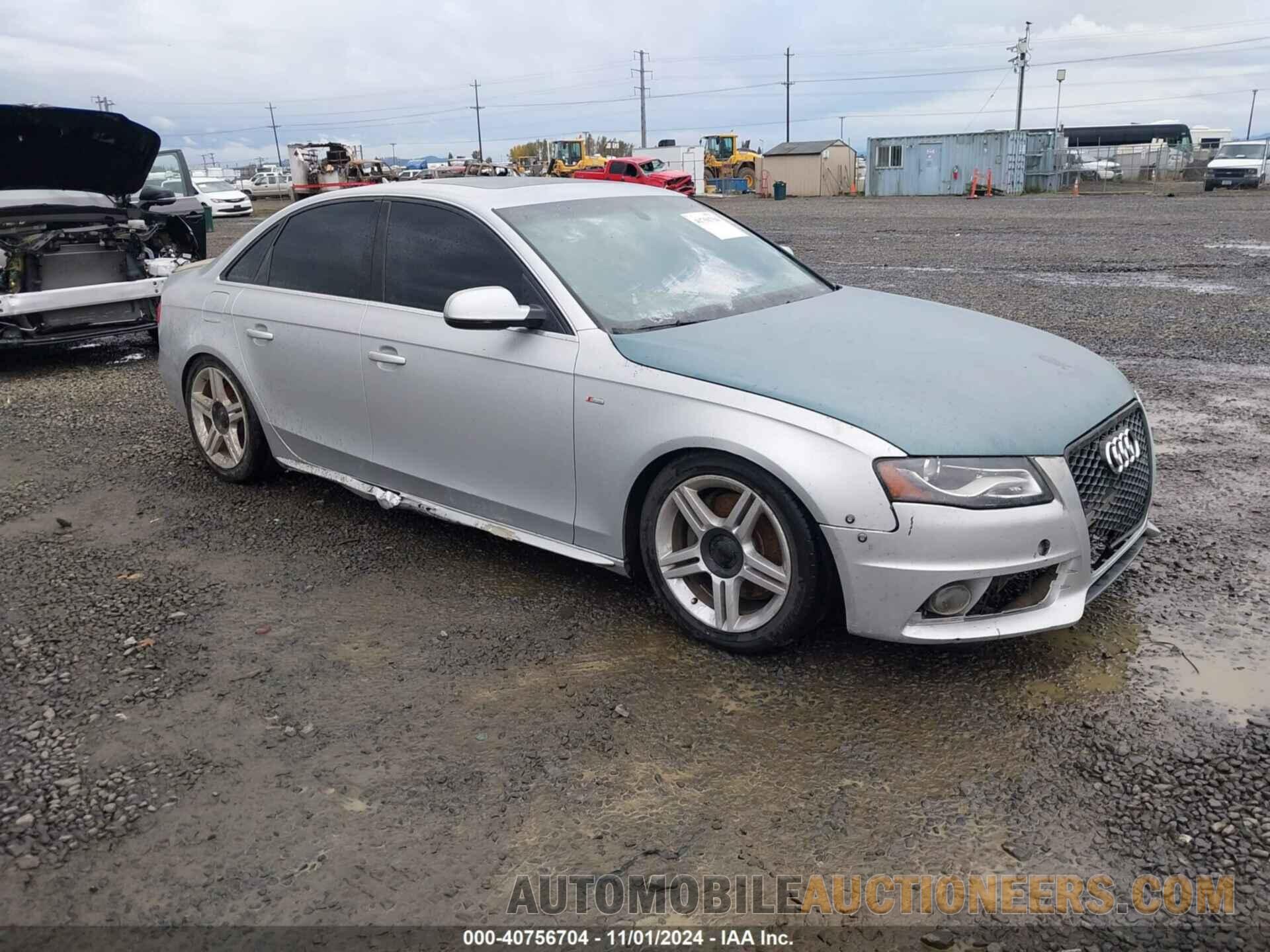 WAUHFAFL2CN014544 AUDI A4 2012