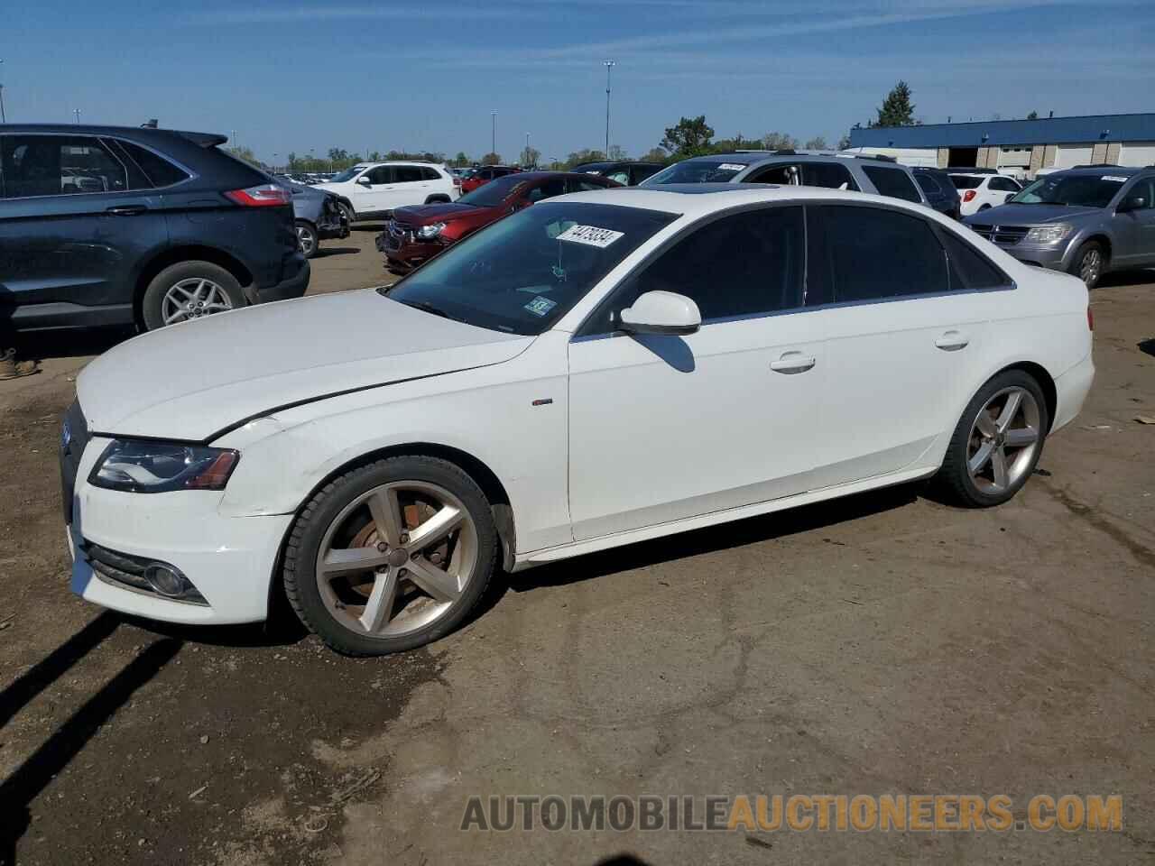 WAUHFAFL7CA112573 AUDI A4 2012