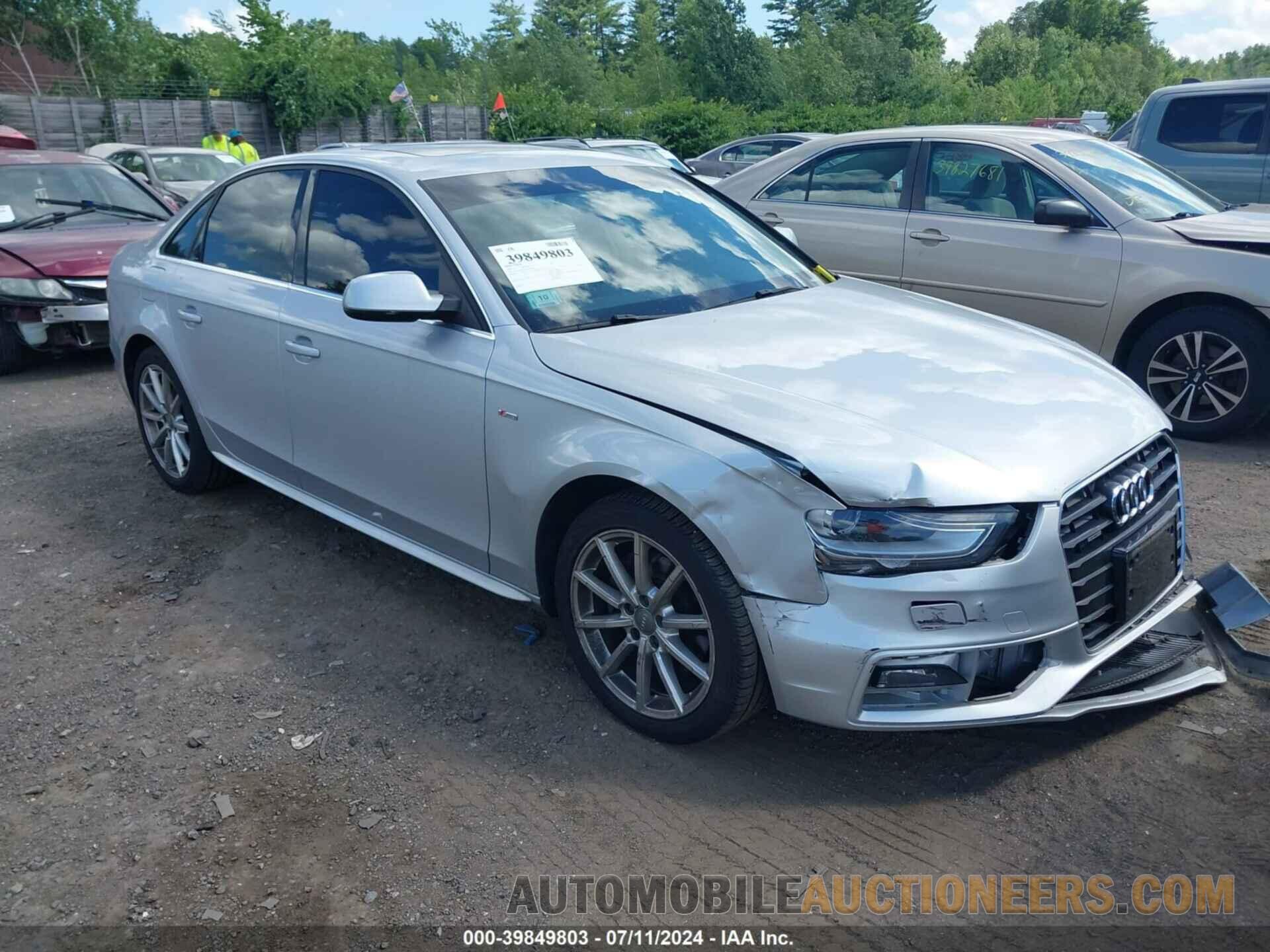 WAUHFAFL9EA011005 AUDI A4 2014