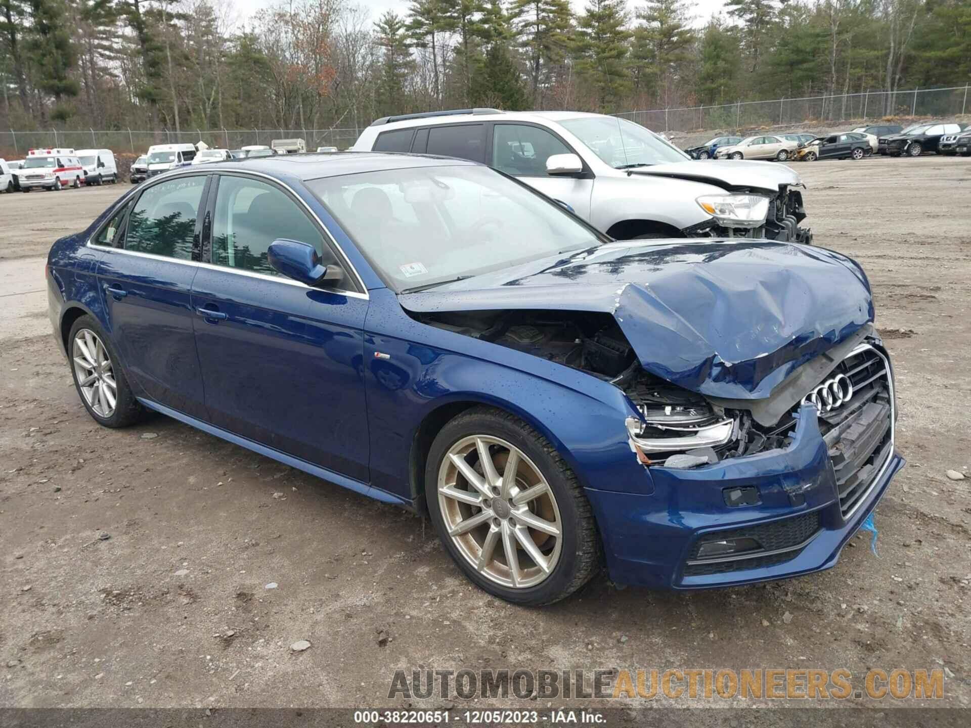 WAUHFAFLXFN016563 AUDI A4 2015