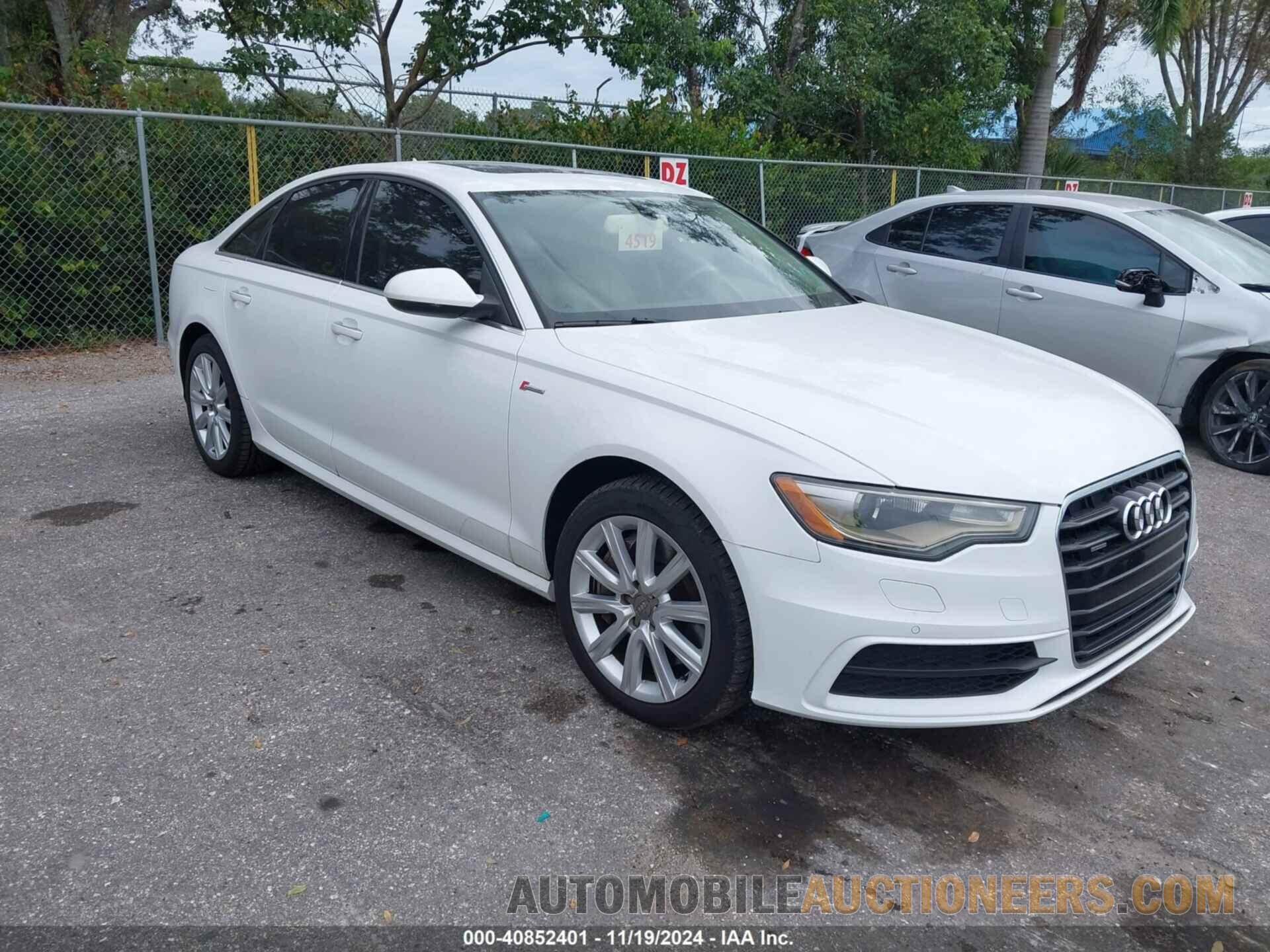 WAUHGAFCXCN092583 AUDI A6 2012