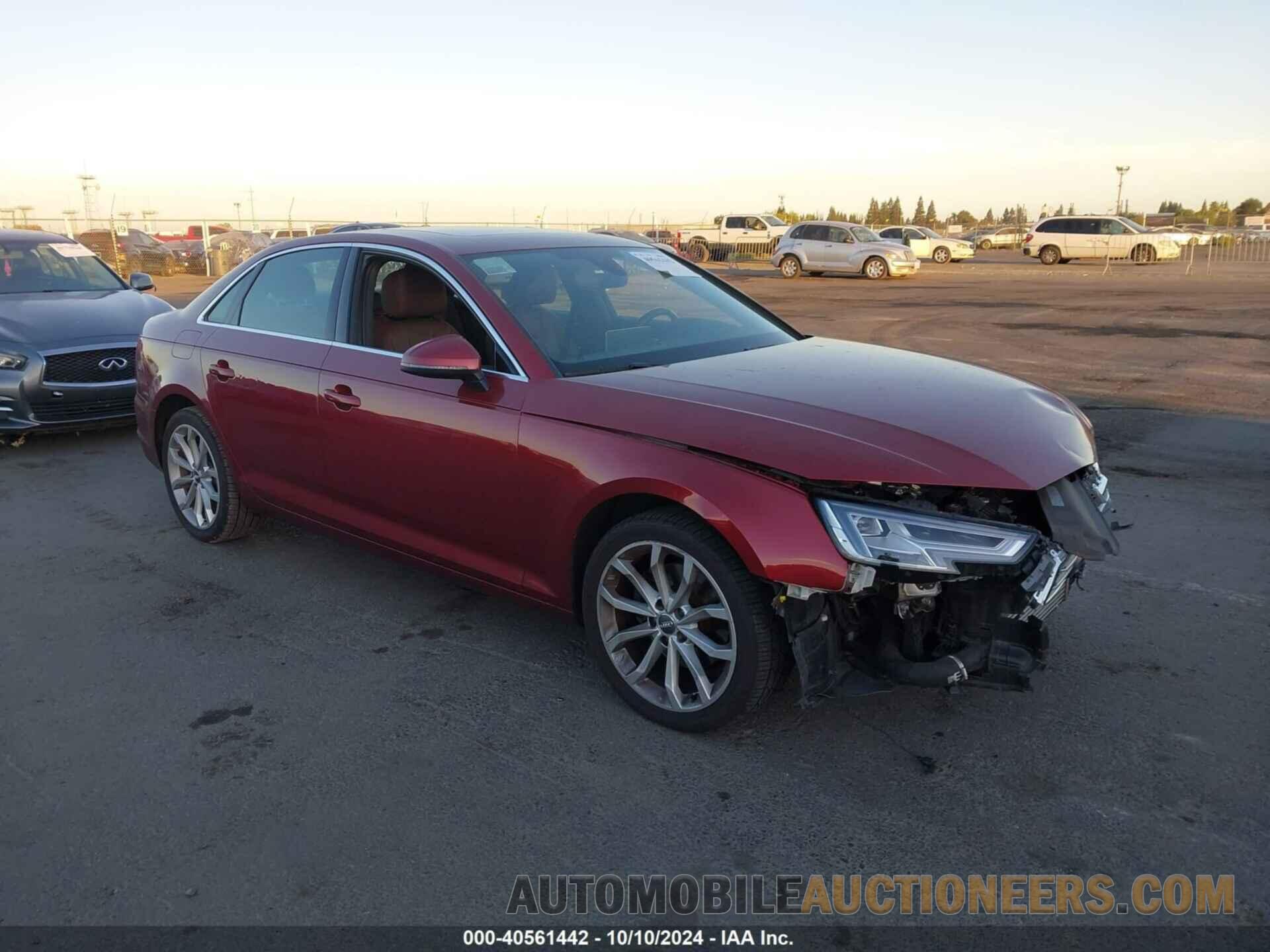 WAUHMAF43KN004795 AUDI A4 2019