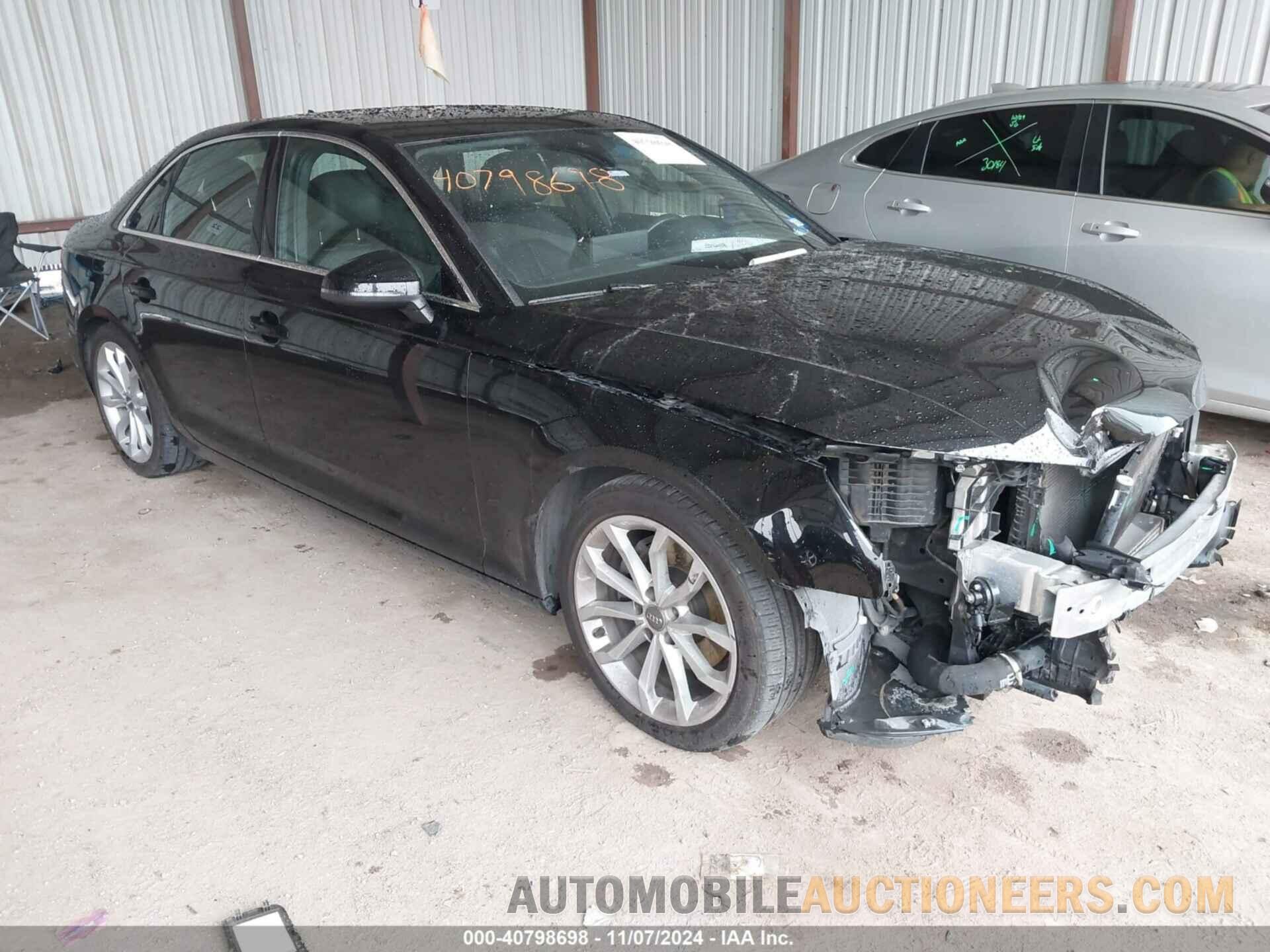 WAUHMAF46KN016035 AUDI A4 2019