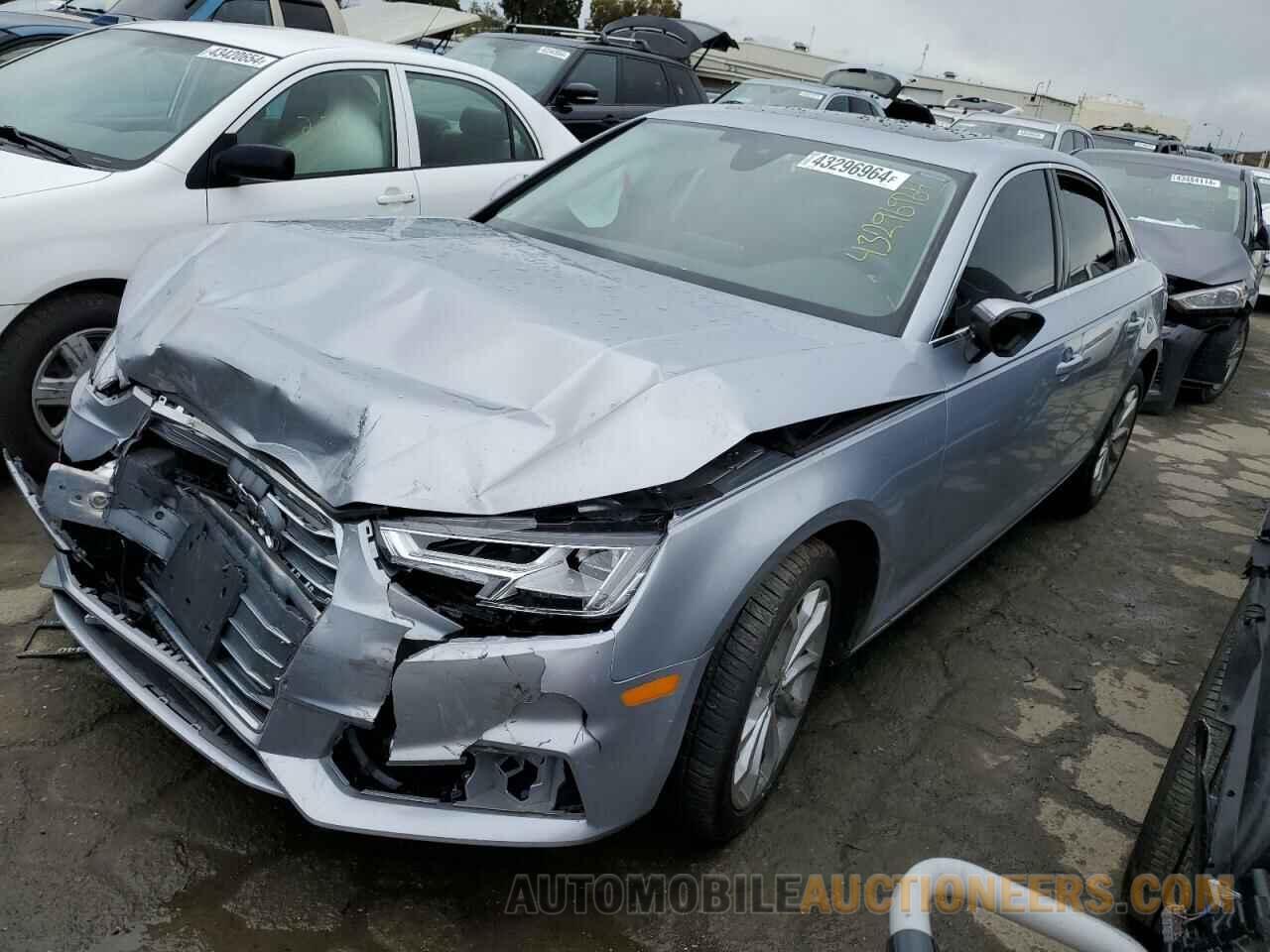 WAUHMAF49KN012755 AUDI A4 2019